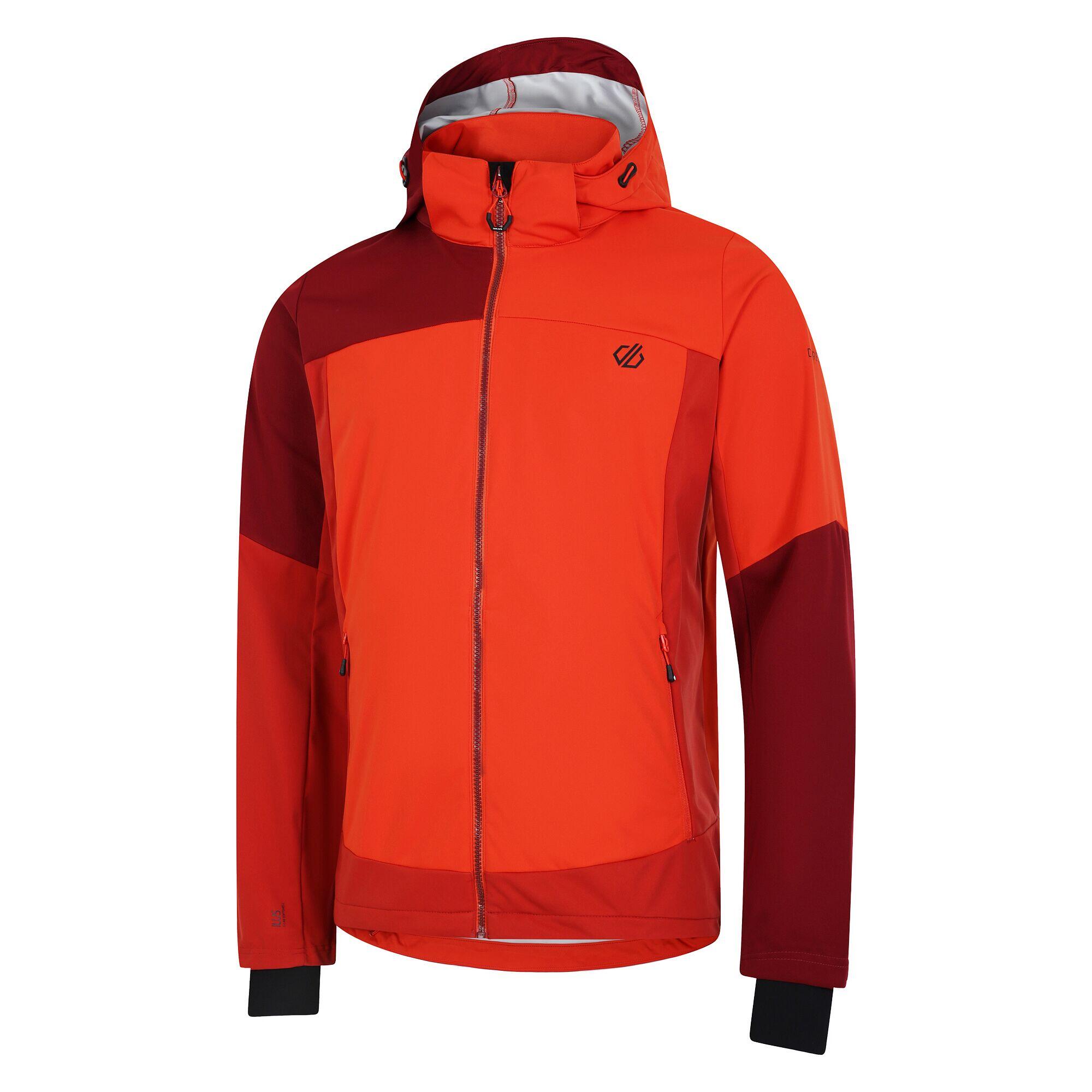 "Mountaineer" Softshelljacke für Herren Tuscan Rot/Zimt 3/4