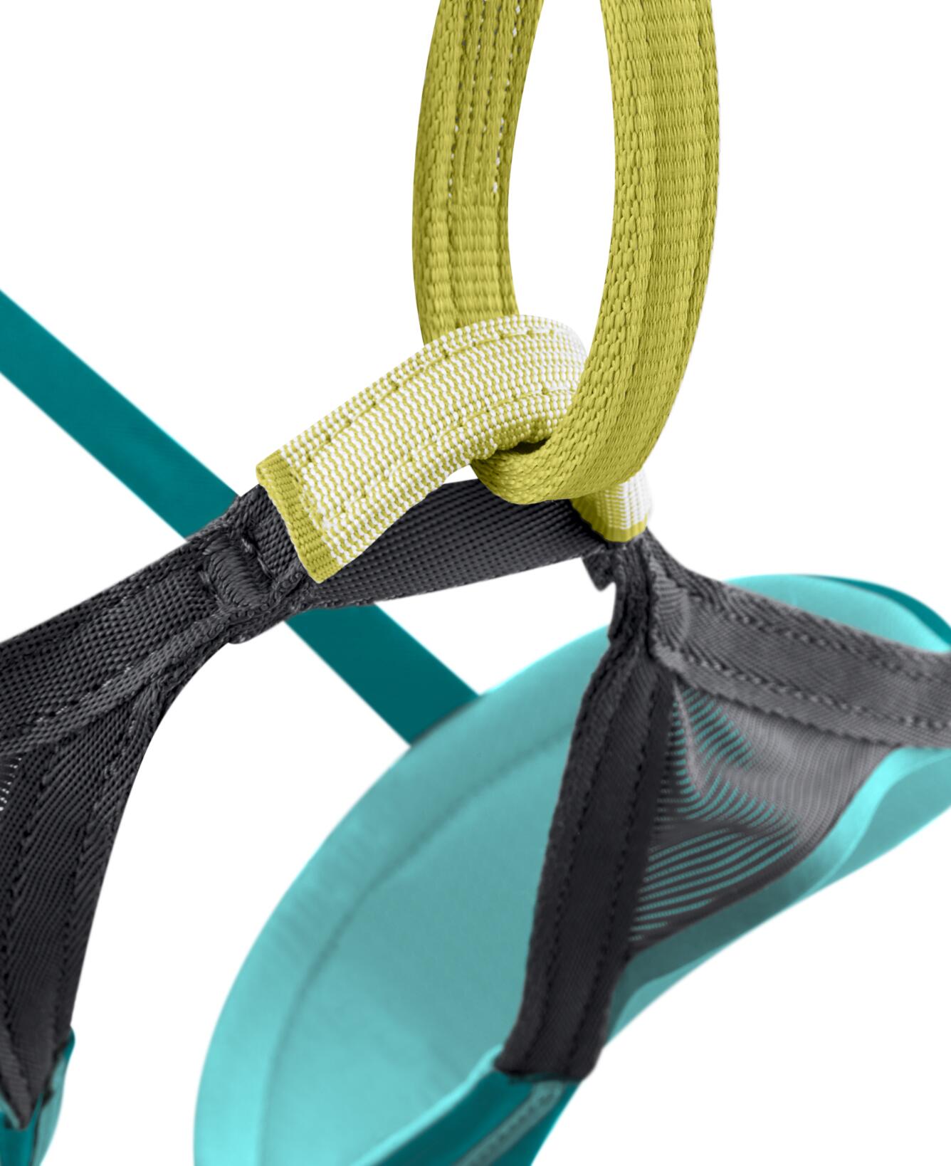 Arnés de escalada Edelrid Autana jade para mujer 5/7