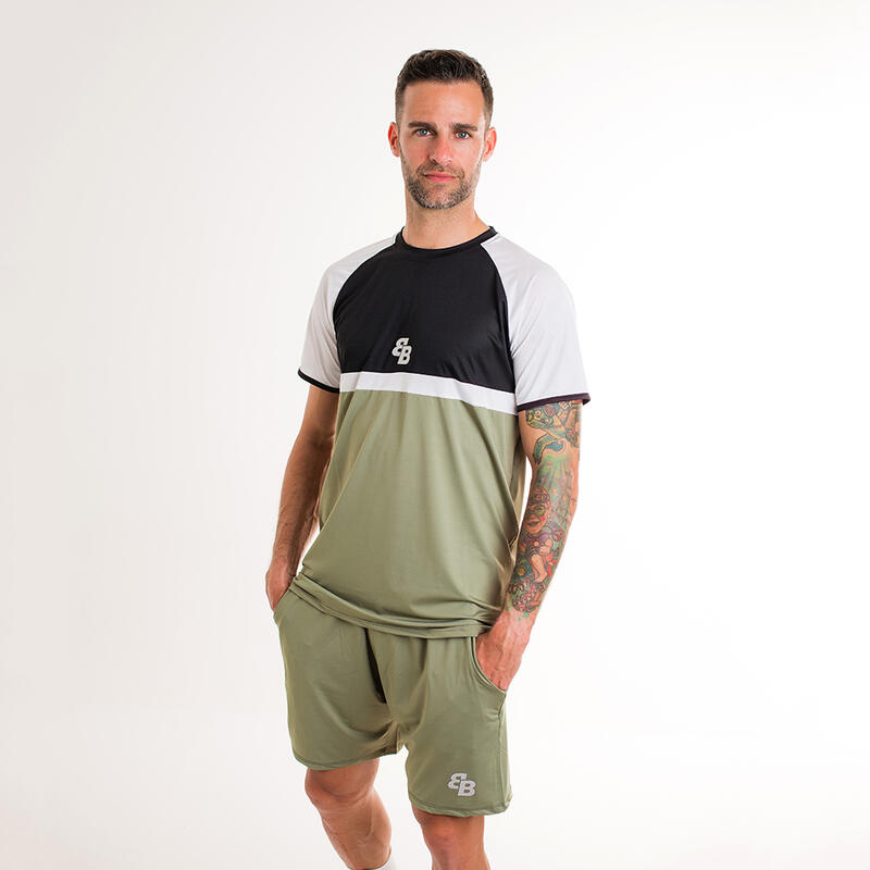 Pantalón corto short hombre olive