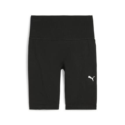 SHORTS DE MOTORISTA SIN COSTURAS DE CINTURA ALTA PARA MUJER SHAPELUXE PUMA Black