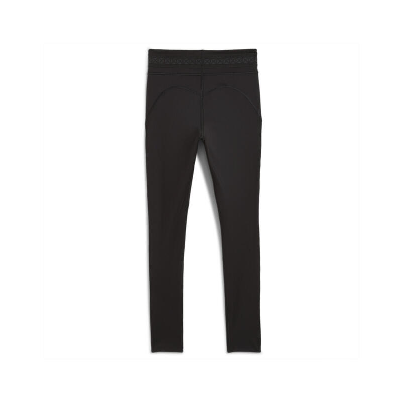 Pantaloni aderenti da training PUMA x PAMELA REIF in mesh da donna PUMA Black