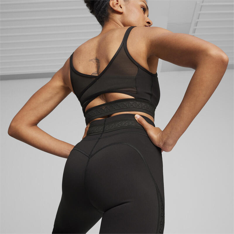 Legging de fitness en mesh PUMA x PAMELA REIF Femme PUMA Black