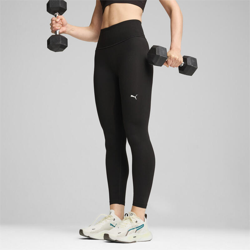 MEDIAS SIN COSTURAS PARA MUJER SHAPELUXE PUMA Black Vapor Cat