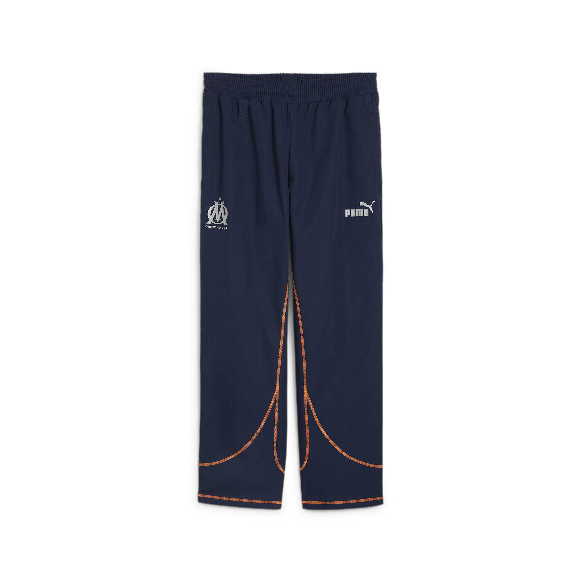 Puma - Pantalon De Survêtement Ftblstatement Olympique De Marseille Homme Puma - Pantalons - Bleu|jaune|orange - 44 L - Decathlon