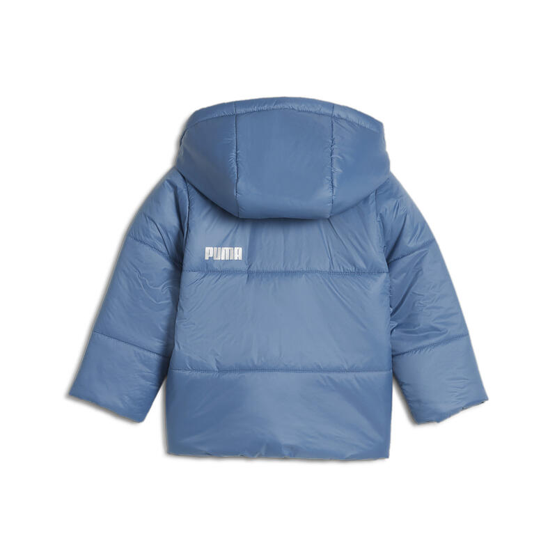 Minicats gewatteerd jack met capuchon voor peuters PUMA Blue Horizon