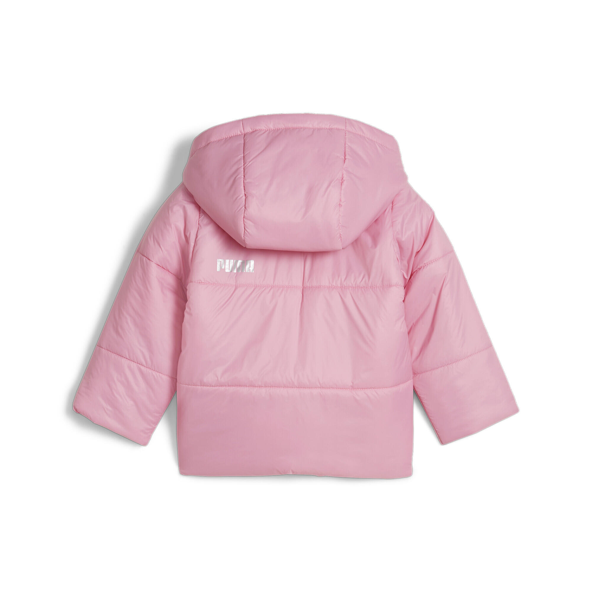 Casaco acolchoado com capuz para criança Minicats PUMA Mauved Out Pink 3/3