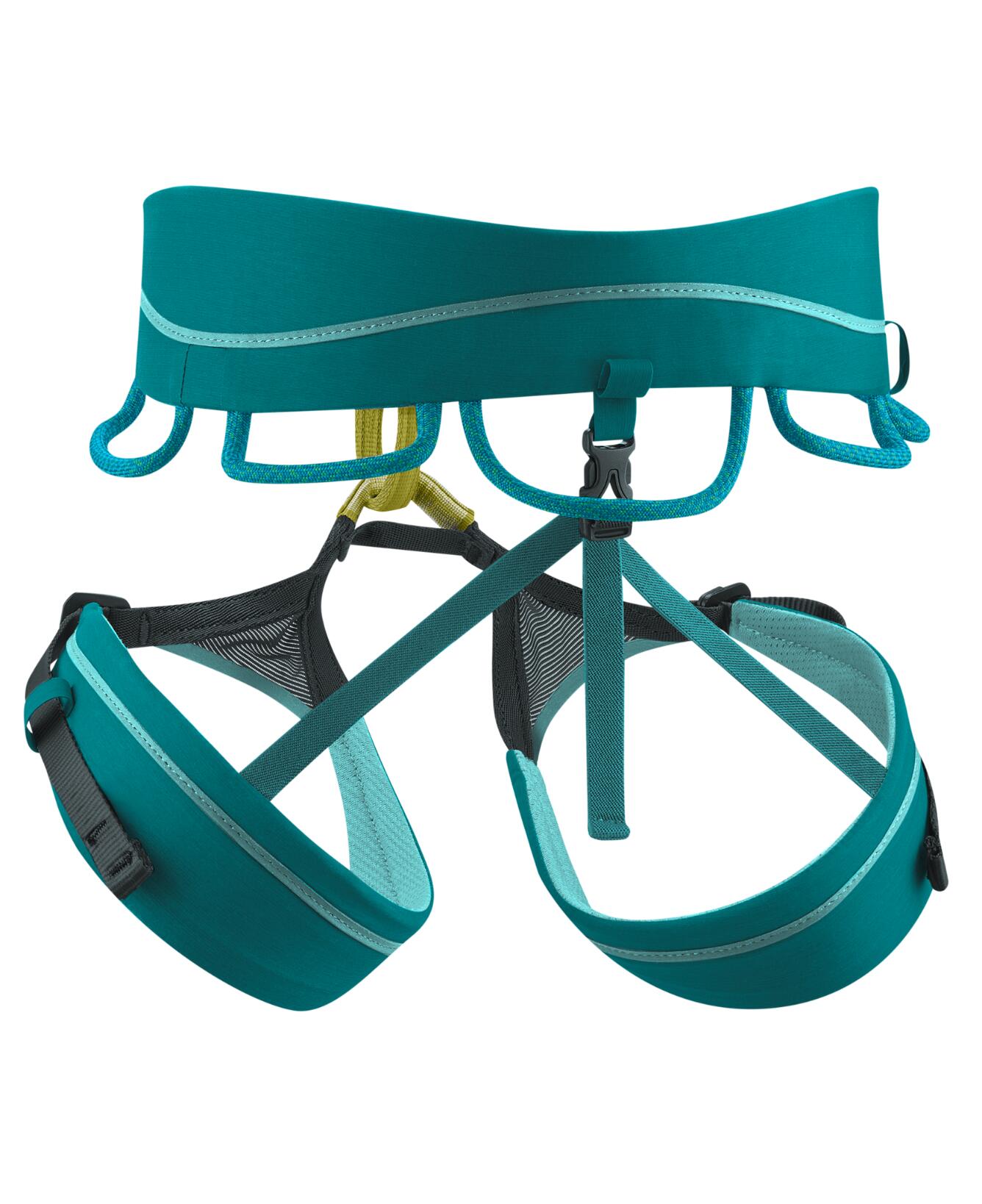 Arnés de escalada para mujer EDELRID Autana jade 2/7