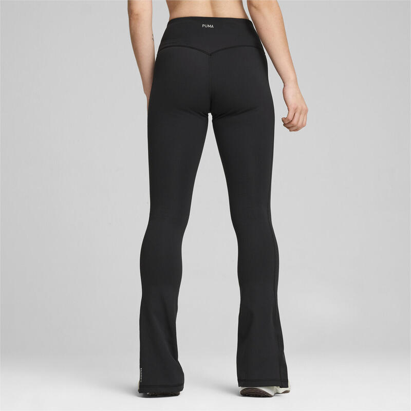 Pantalones acampanados de tiro alto CLOUDSPUN Mujer PUMA Black