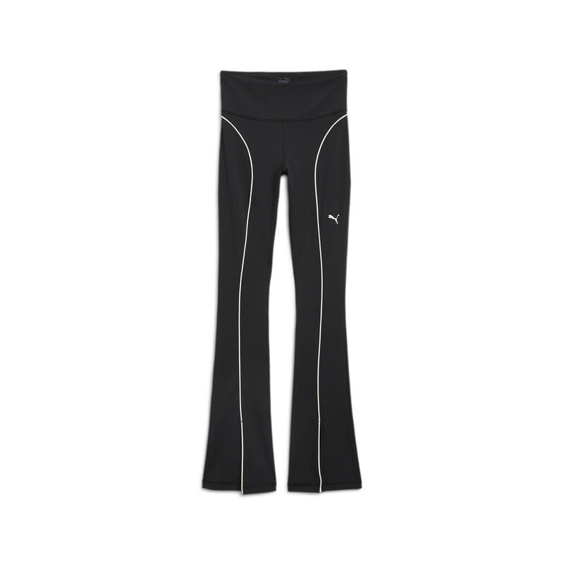 Pantaloni svasati a vita alta CLOUDSPUN da donna PUMA Black