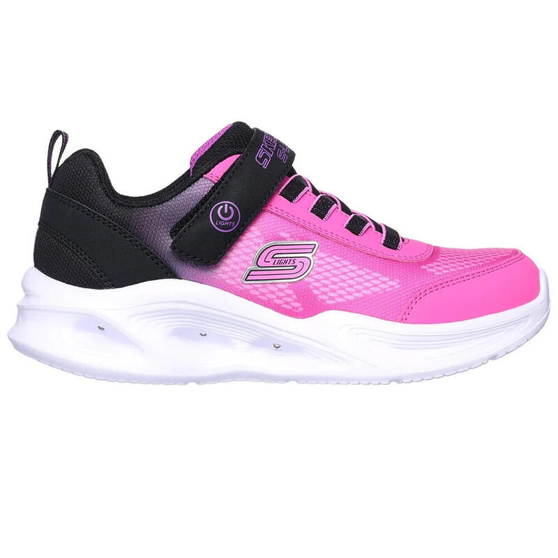 Sneaker "Sola Glow Deluxe", Ombre Mädchen Schwarz/Leuchtend Pink