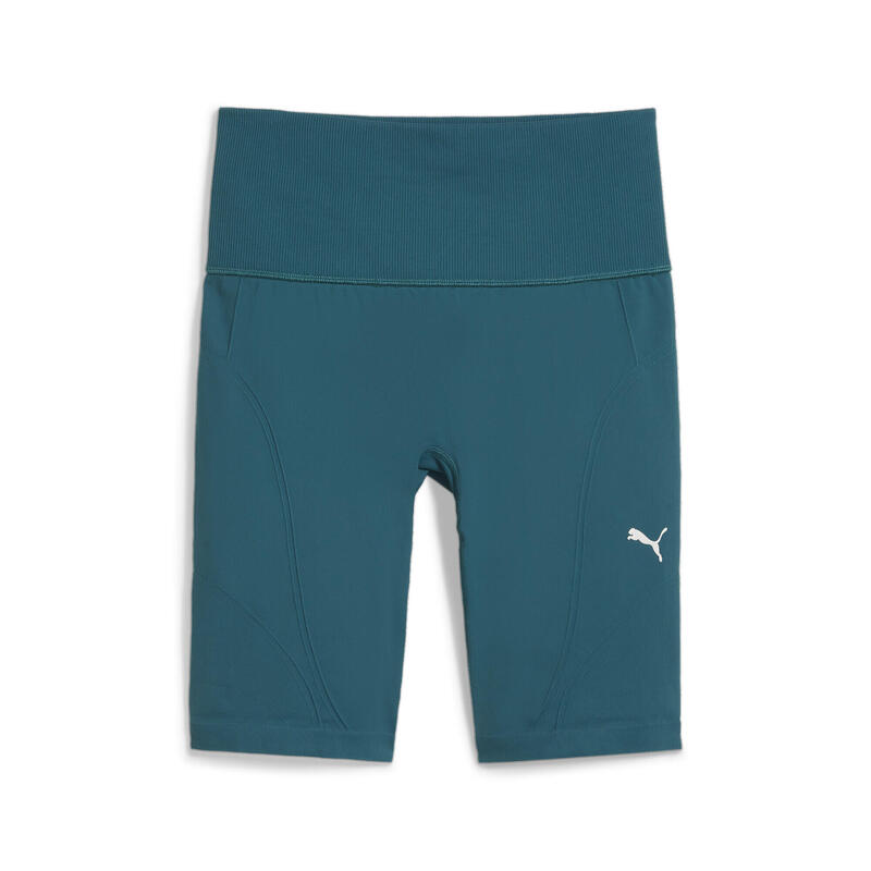 SHAPELUXE NAADLOZE FIETSSHORT MET HOGE TAILLE VOOR DAMES PUMA Cold Green