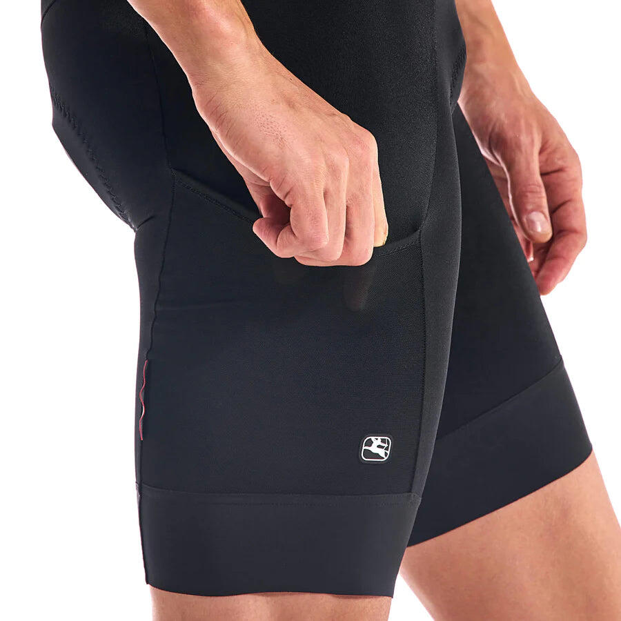 Giordana Men s Vero Pro Cargo Bib Short Black GIORDANA Decathlon