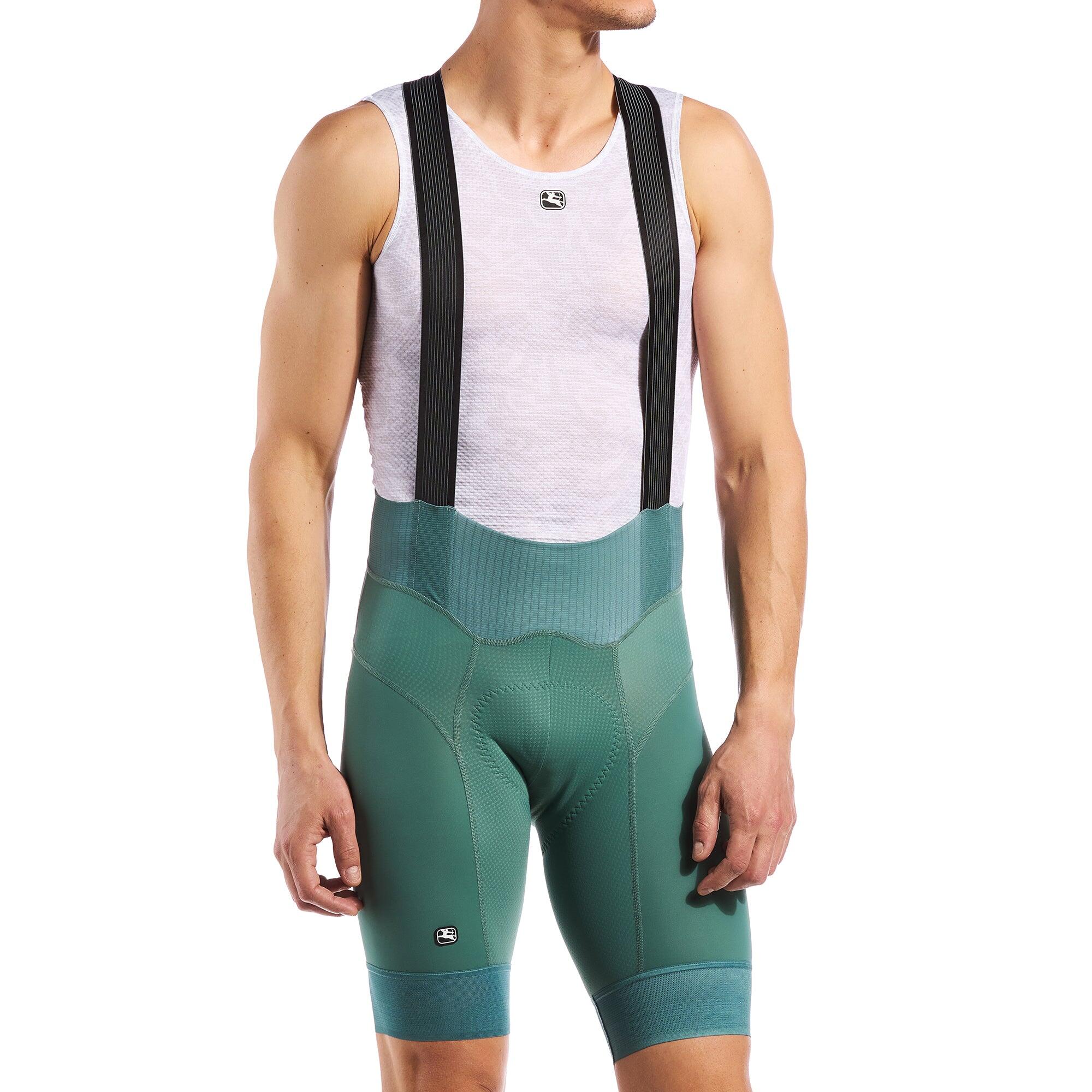 Giordana Men's FR-C Pro Bib Short - Smokey Sage 1/3