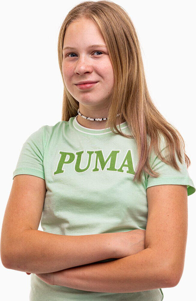 Criança Puma Squad T-shirt Fitness Algodão Corte Regular 3/3