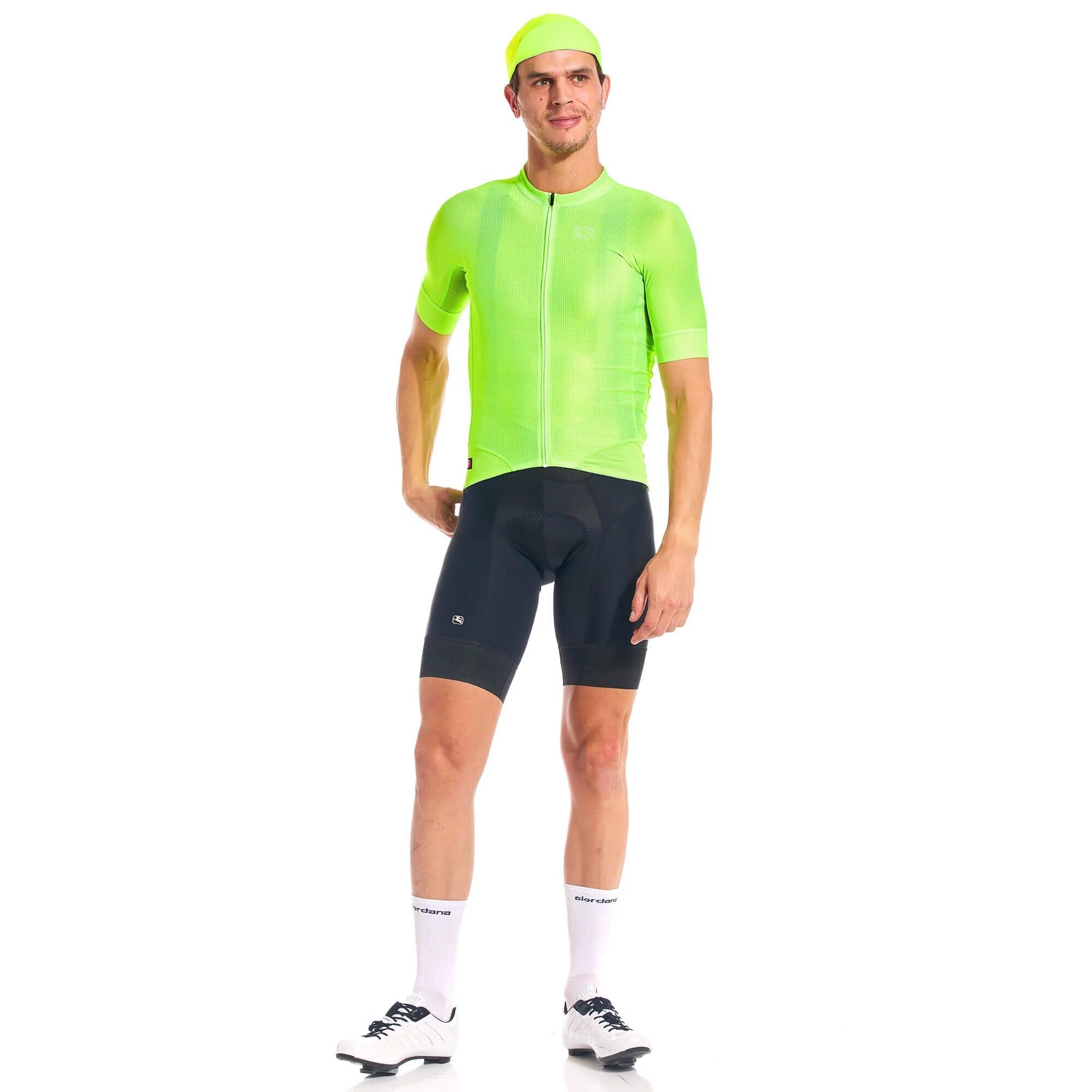 Giordana Men's FR-C Pro S/S Jersey - Neon Yellow 4/4