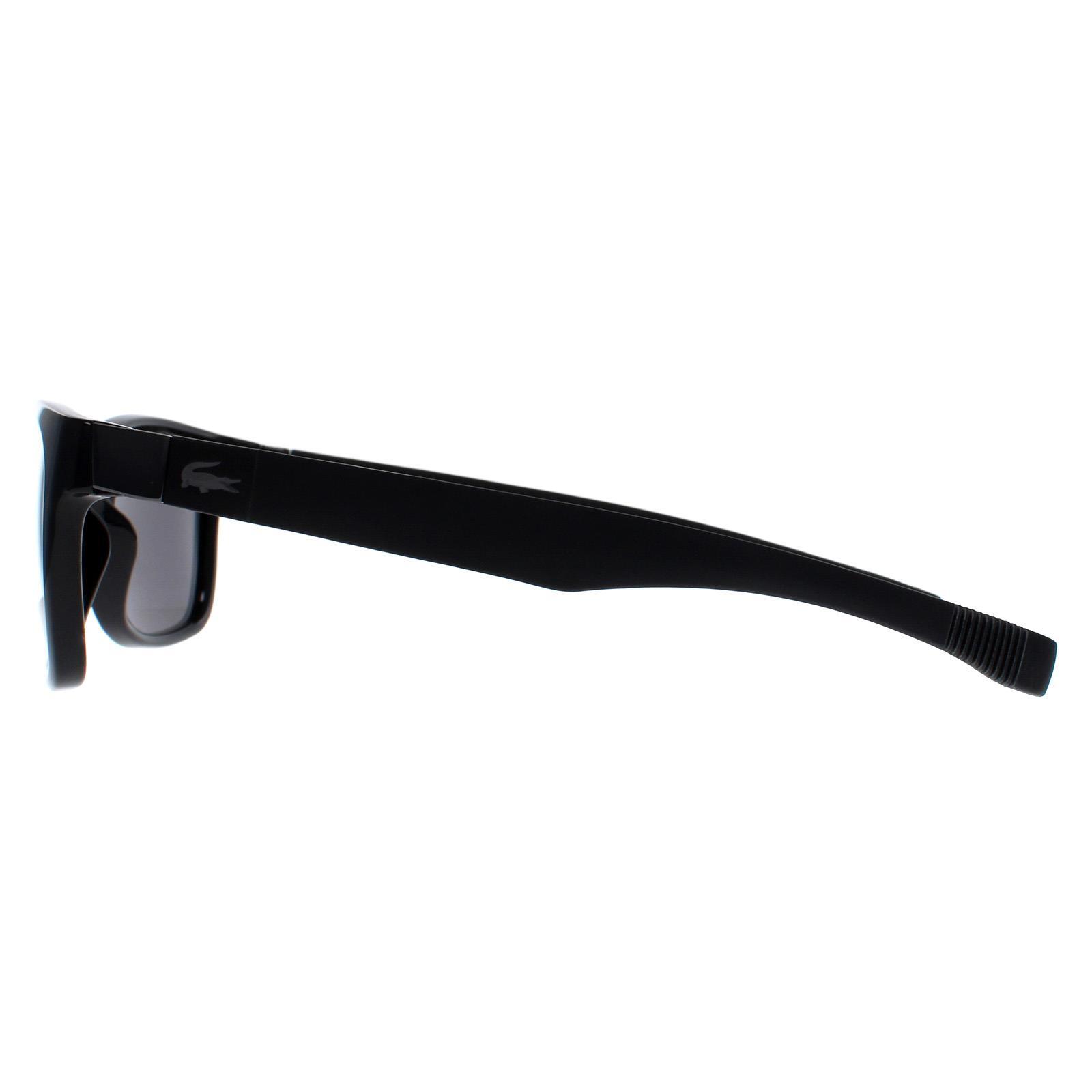 Lacoste Square Unisex Black Grey Gradient L662S 3/4