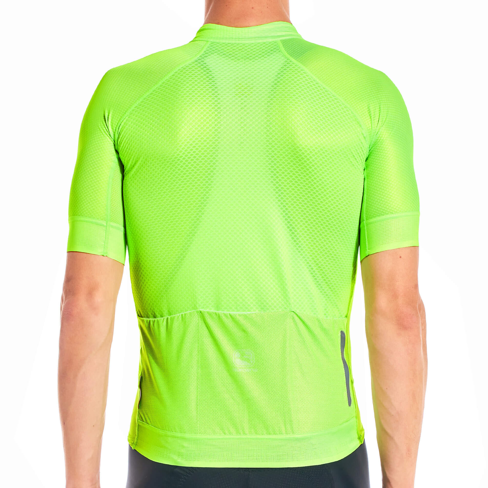 Giordana Men's FR-C Pro S/S Jersey - Neon Yellow 3/4
