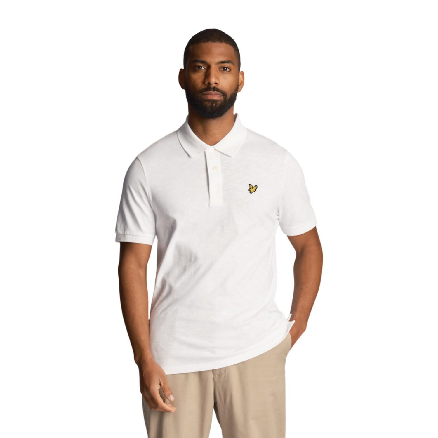 Men's polo shirt (white)