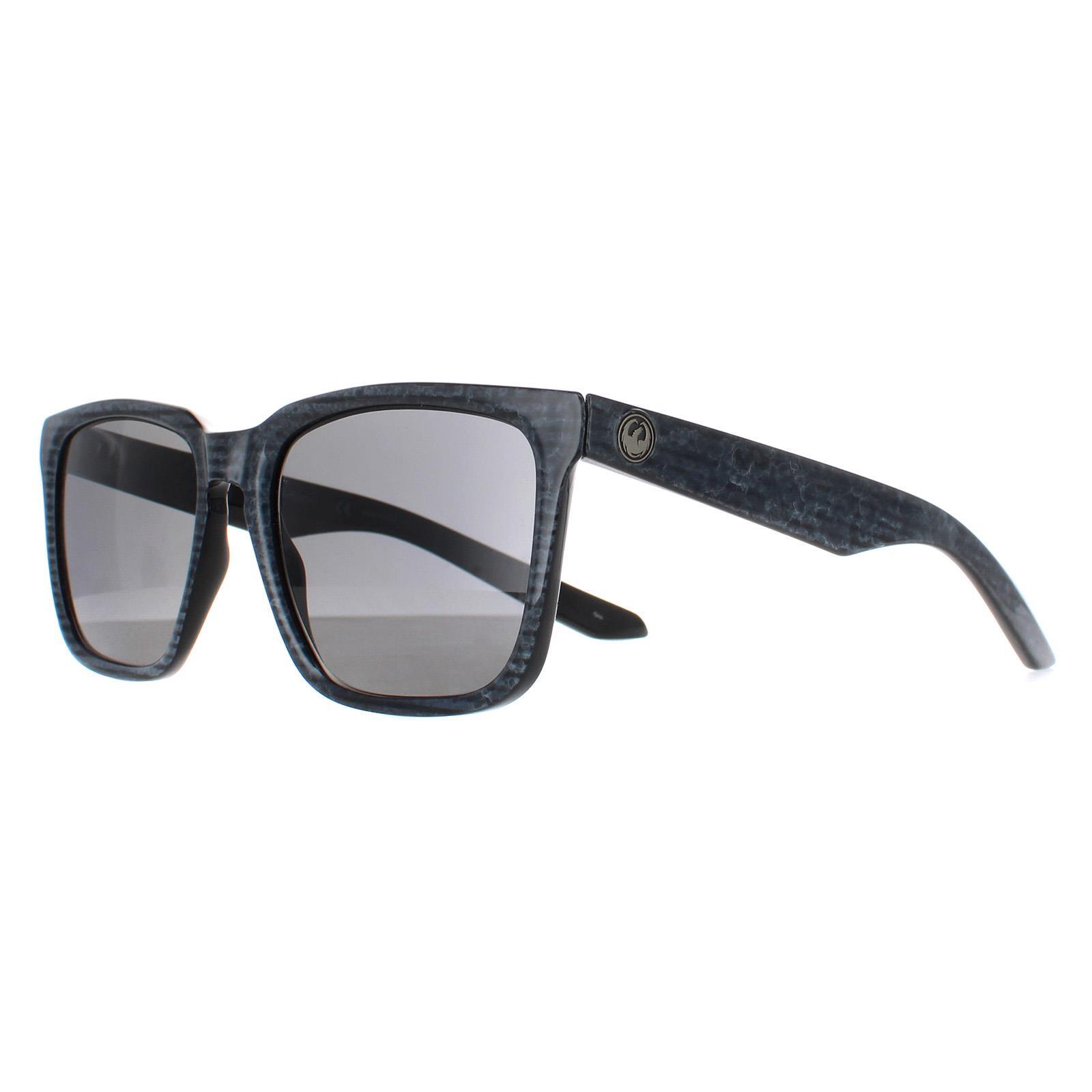 Dragon Square Mens Coal Smoke Polarized Baile 2/4