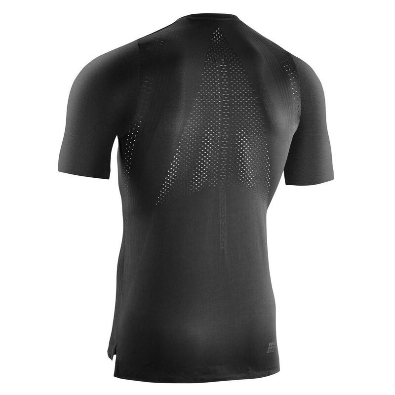 Tricou cu maneca scurta - Run UltraLight Shirt - Black