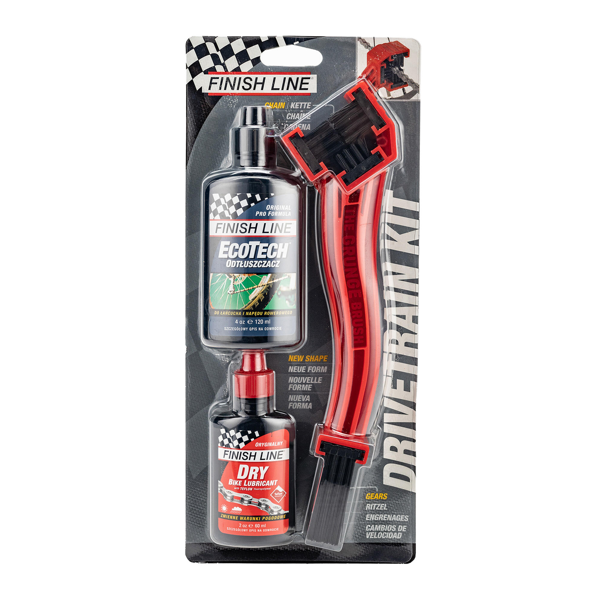 FINISH LINE Finish Line Drive Reinigungsset Grunge Brush + Ecotech