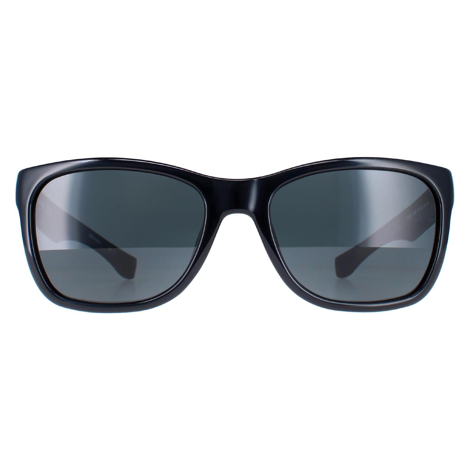 Lacoste Square Unisex Black Grey Polarized L662SP 1/4