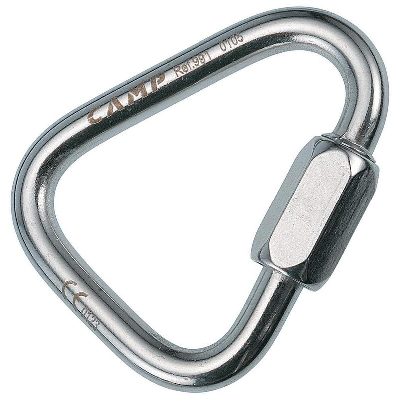 Karabinek  stalowy CAMP Quick Link Delta Nierdzewny  8mm
