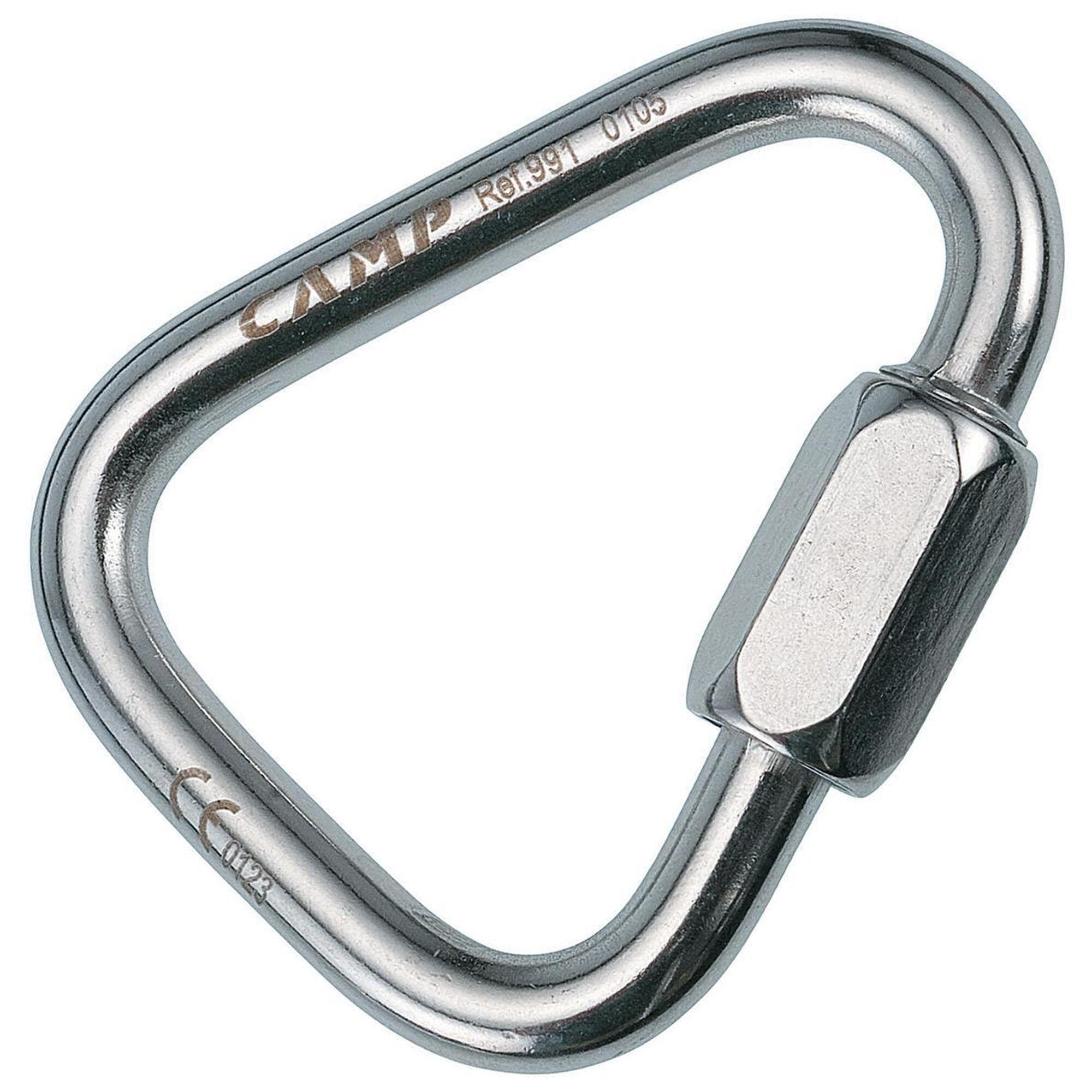 Karabinek stalowy CAMP Quick Link Delta Nierdzewny 8mm