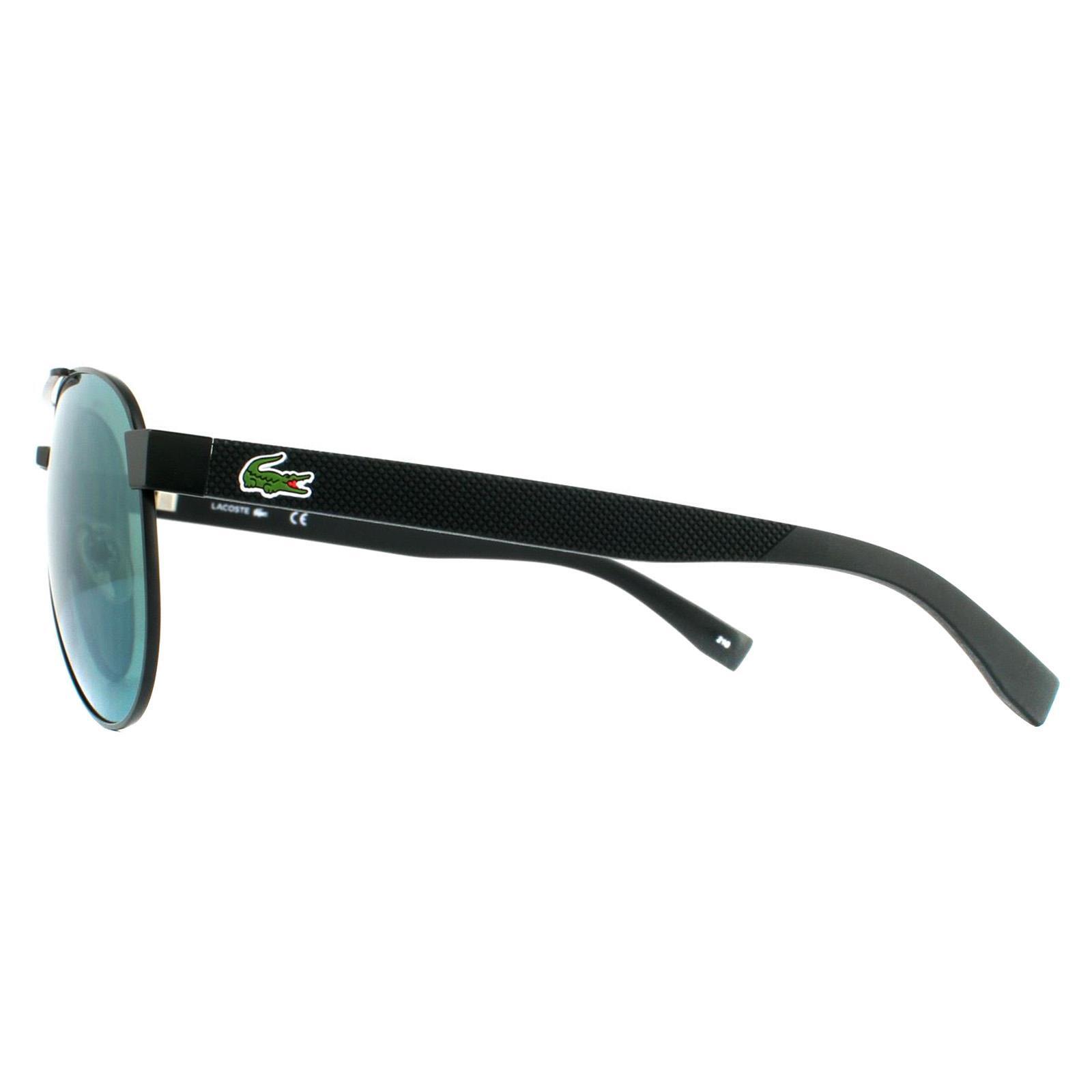Lacoste Aviator Unisex Matte Green Green Mirror Sunglasses 3/4