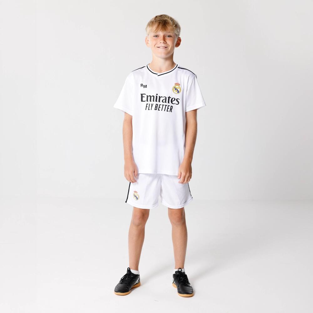 Kit de football Real Madrid domicilie enfants - Mbappé 2/7