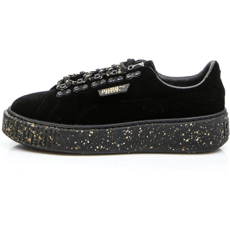 Buty damskie Puma Basket Platform Velvet sneakersy sportowe