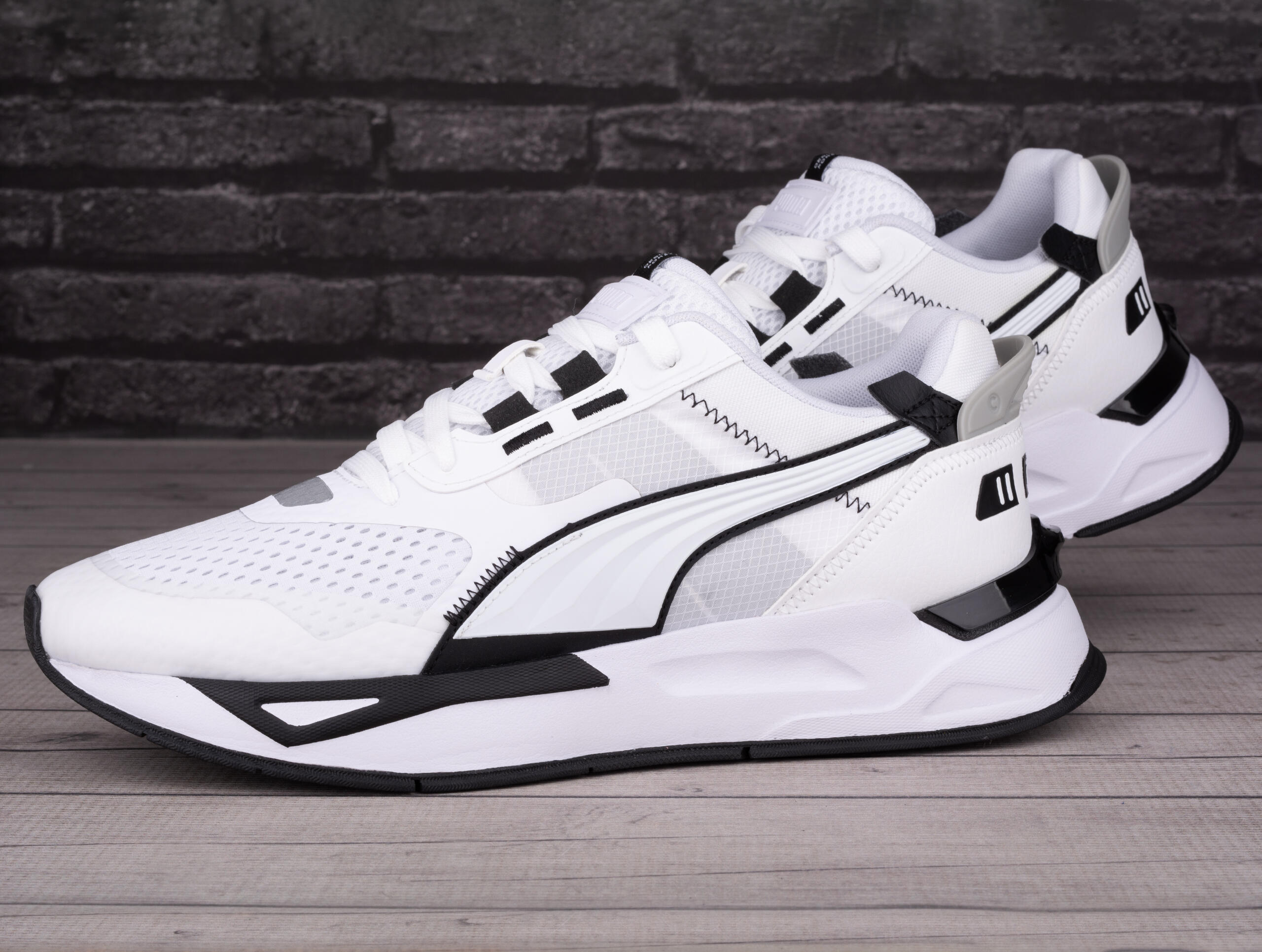 Scarpe Uomo Puma Mirage Sport Tech bianco 3/7