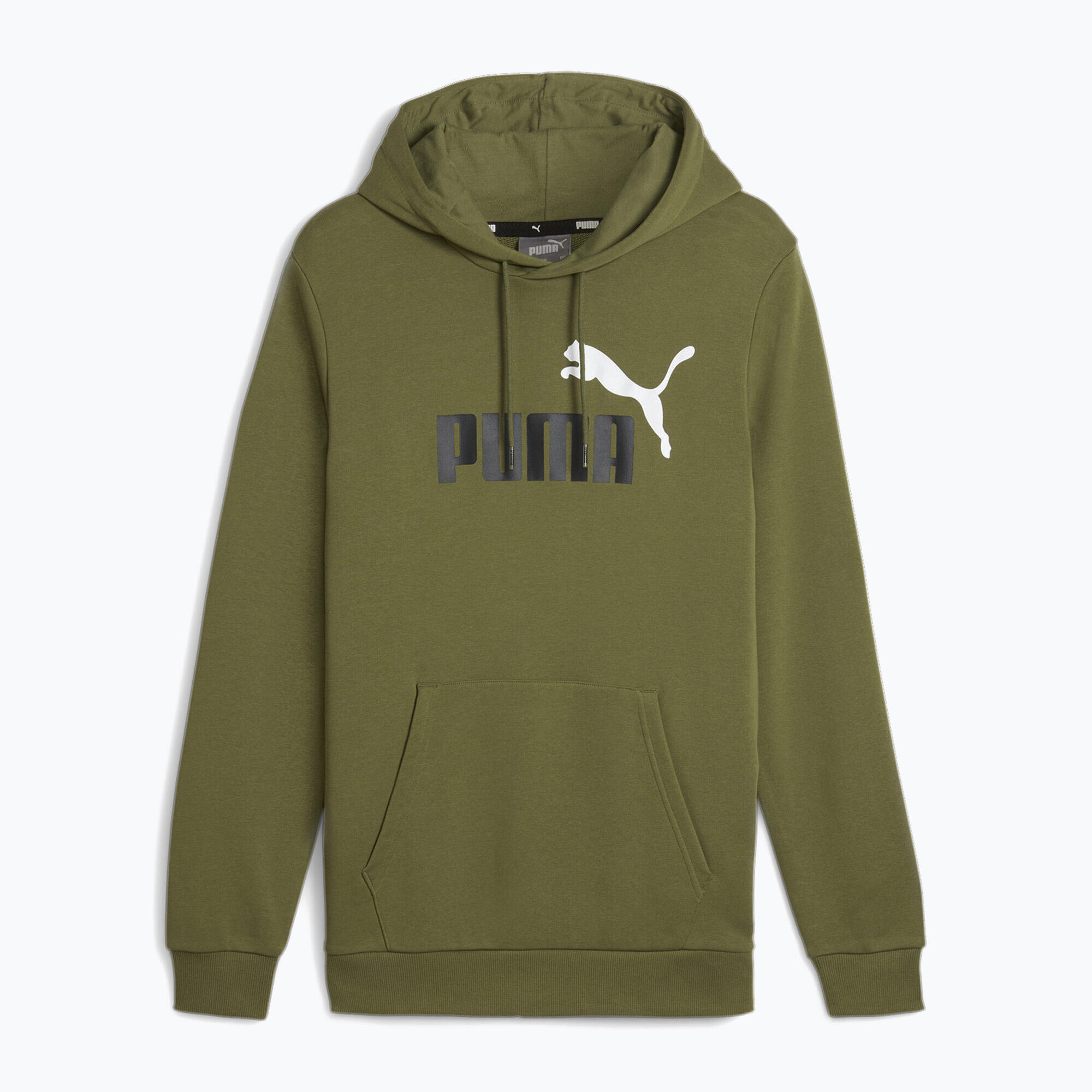 Felpa PUMA Essentials+ con logo grande bicolore TR da uomo 3/3