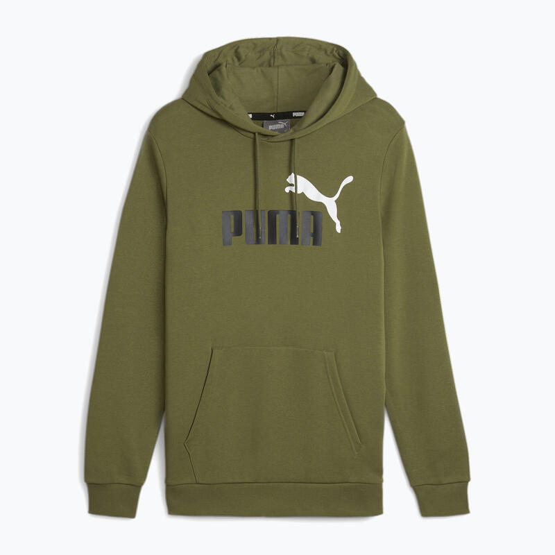 PUMA Essentials+ kéttónusú nagy logós kapucnis TR