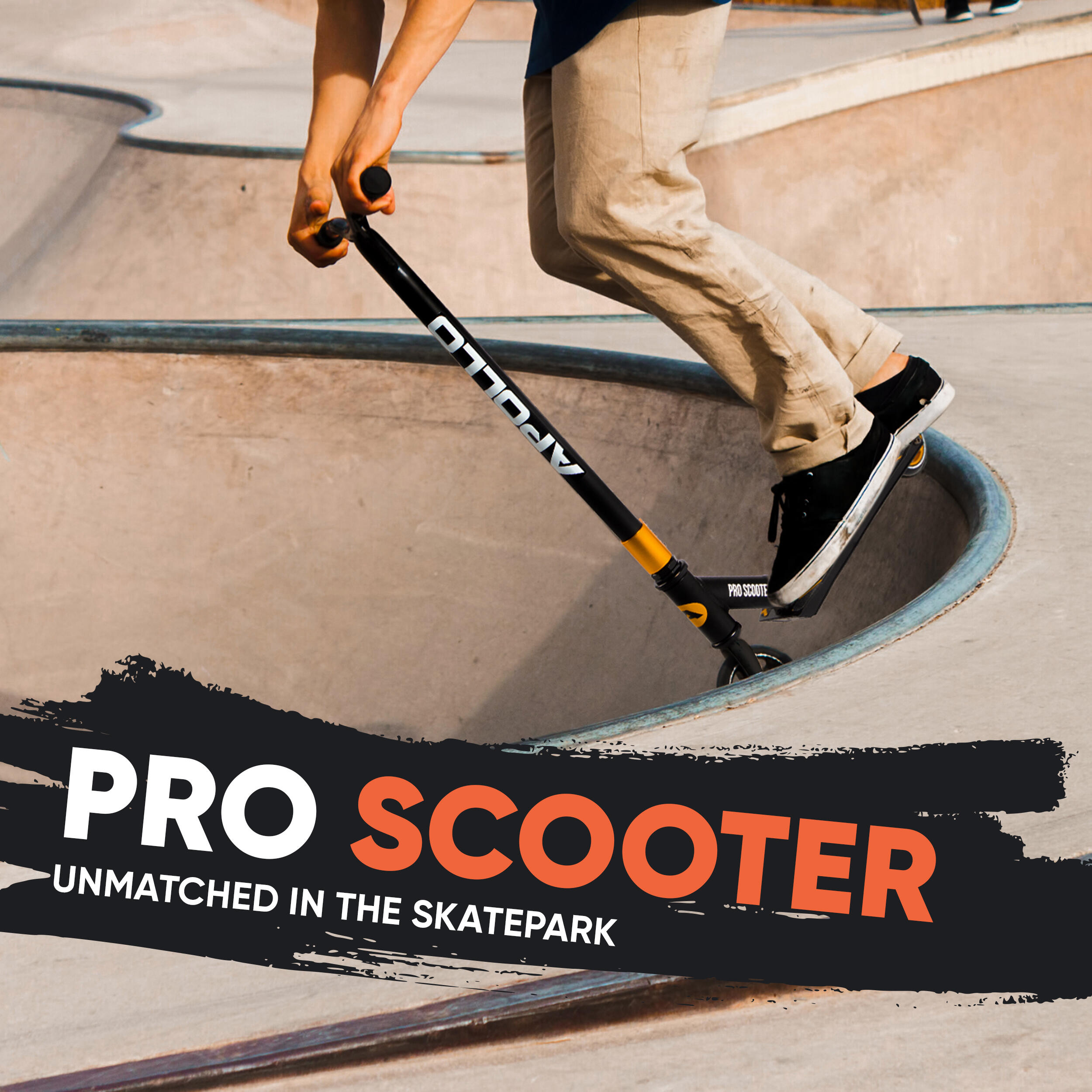 Stunt Scooter 'Eagle' - geanodiseerde pro stuntroller met ABEC 9 kogellagers 7/7