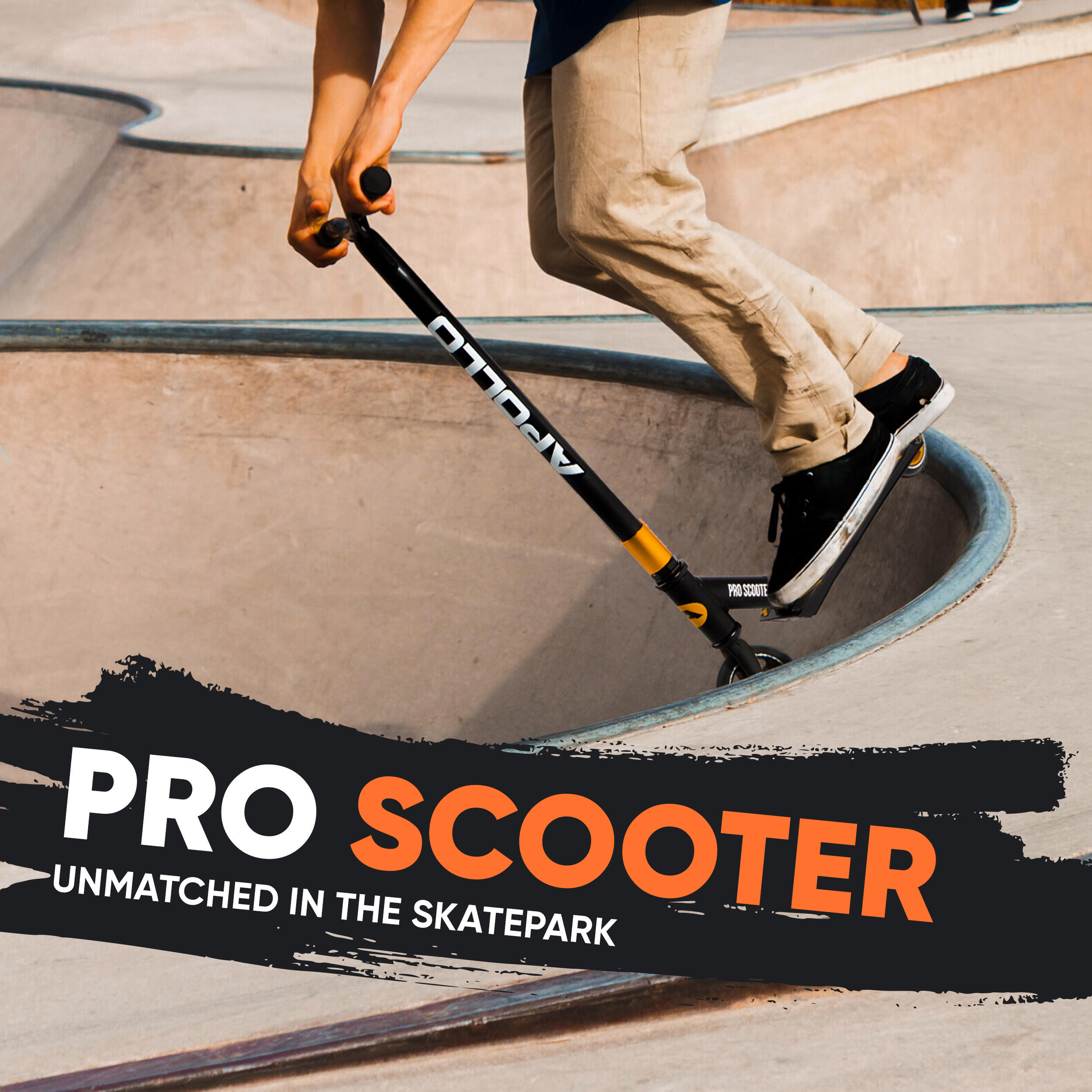 Stunt Scooter 'Eagle' - geanodiseerde pro stuntroller met ABEC 9 kogellagers 7/7