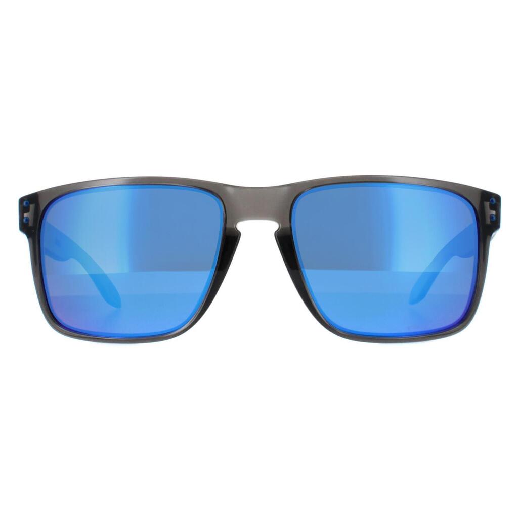Oakley Square Mens Grey Smoke Prizm Sapphire Polarized Sunglasses