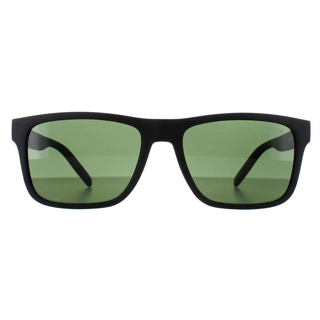Arnette Square Mens Matte Black Dark Green AN4298 Bandra