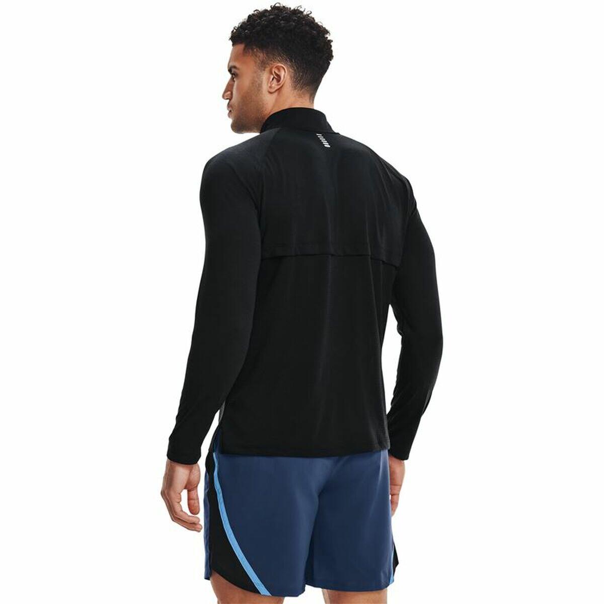 Maglia a Maniche Lunghe Uomo Under Armour STR Zip Nero 4/7