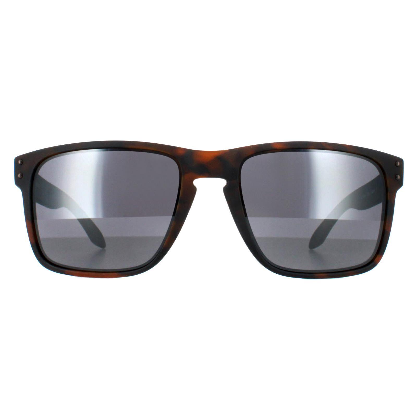OAKLEY Oakley Square Mens Matt Brown Tortoise Prizm Black Sunglasses