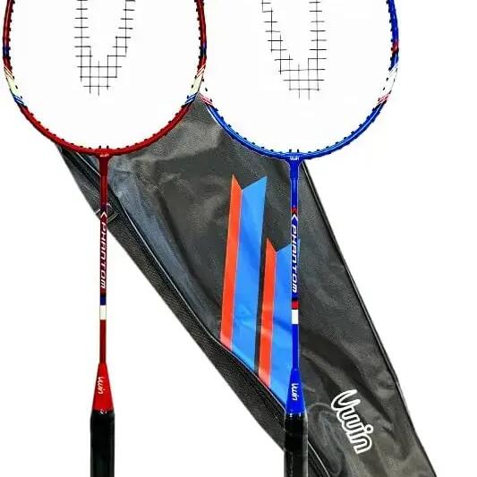 UWIN - 2 Player Badminton Racket Set, inc Carry Case & Shuttles