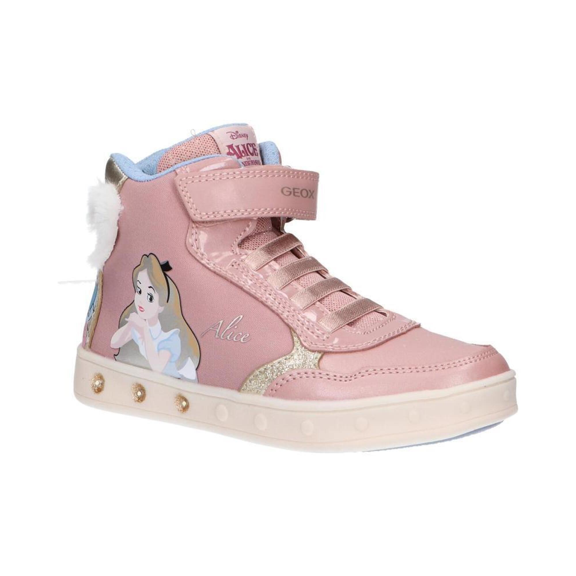 Baskets semi-montantes fille Geox Skylin