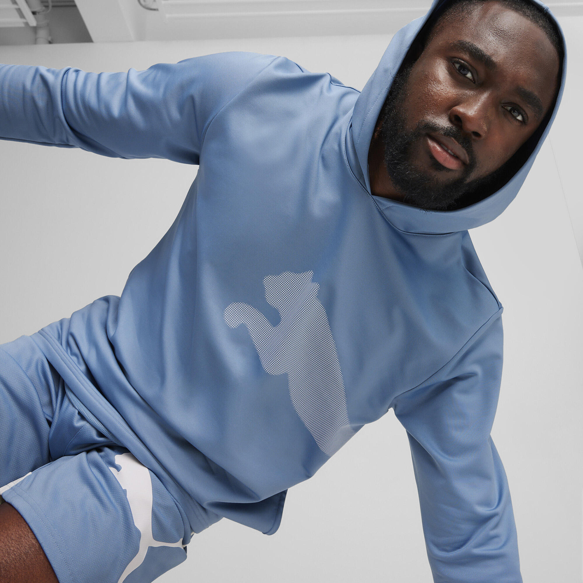 PUMA Sweat à capuche Train All Day Big Cat pour hommes 4/5