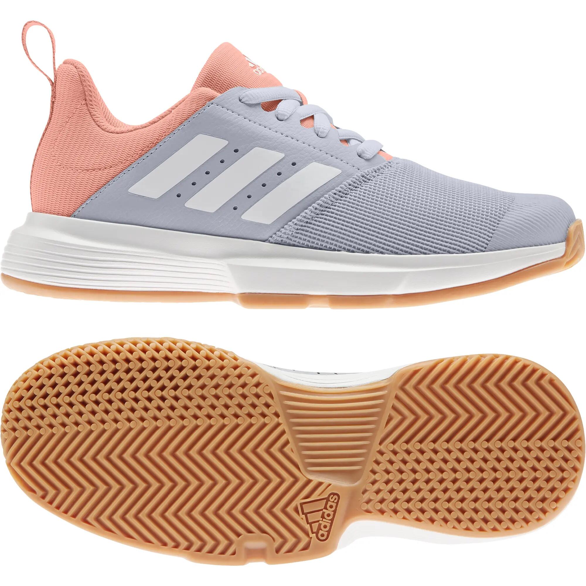 Zapatos deportivos Adidas Essence Mujer Gris Rosa 3/5