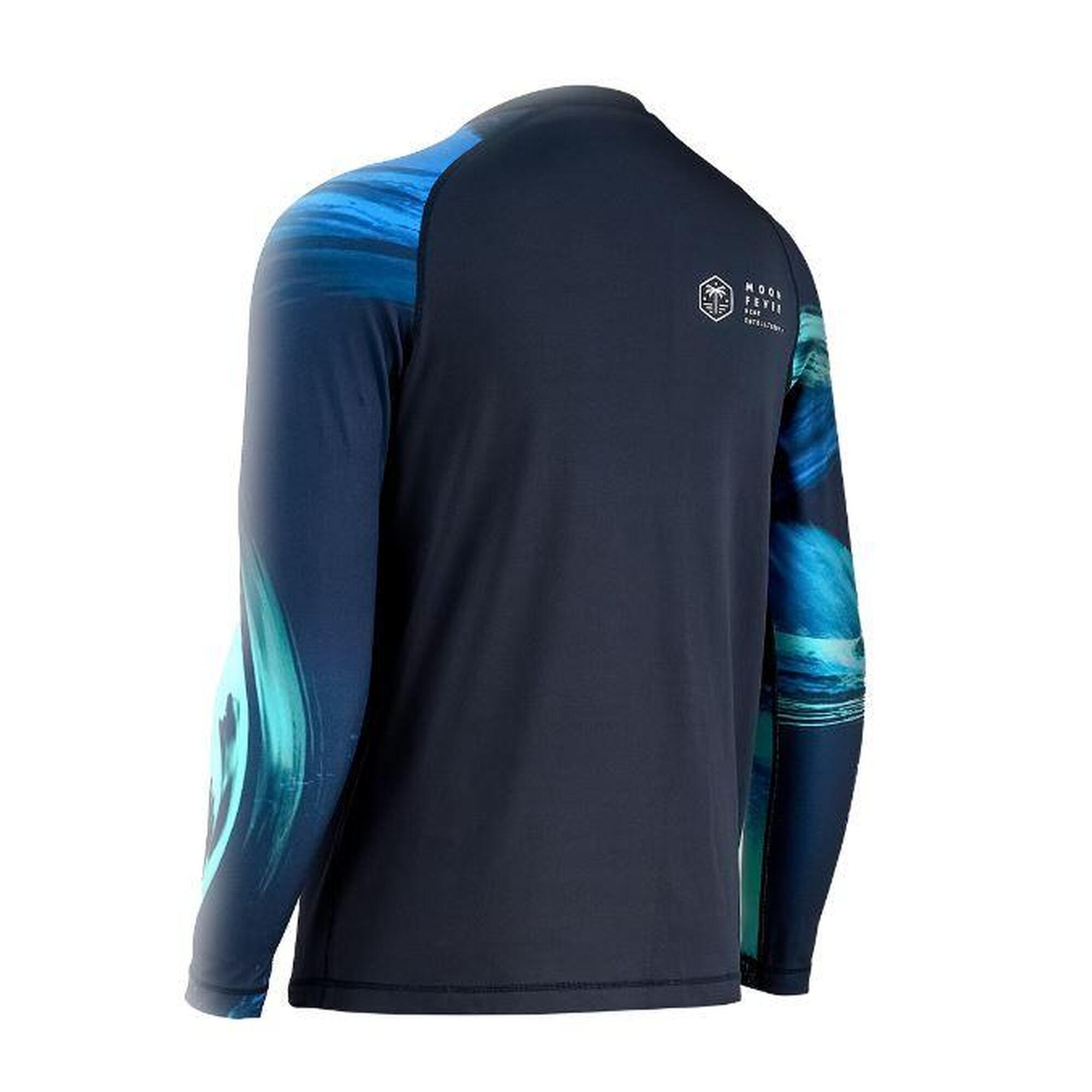 Koszulka do sportów wodnych z ochroną UV męska Aztron Rashguard Moon Fever