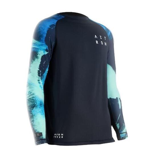 Koszulka do sportów wodnych z ochroną UV męska Aztron Rashguard Moon Fever
