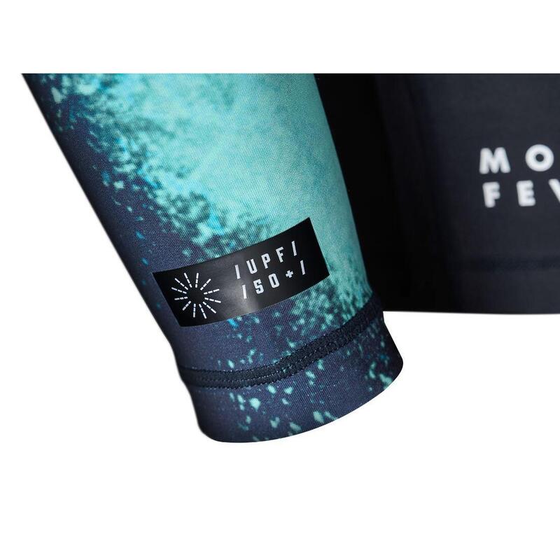 Koszulka do sportów wodnych z ochroną UV męska Aztron Rashguard Moon Fever