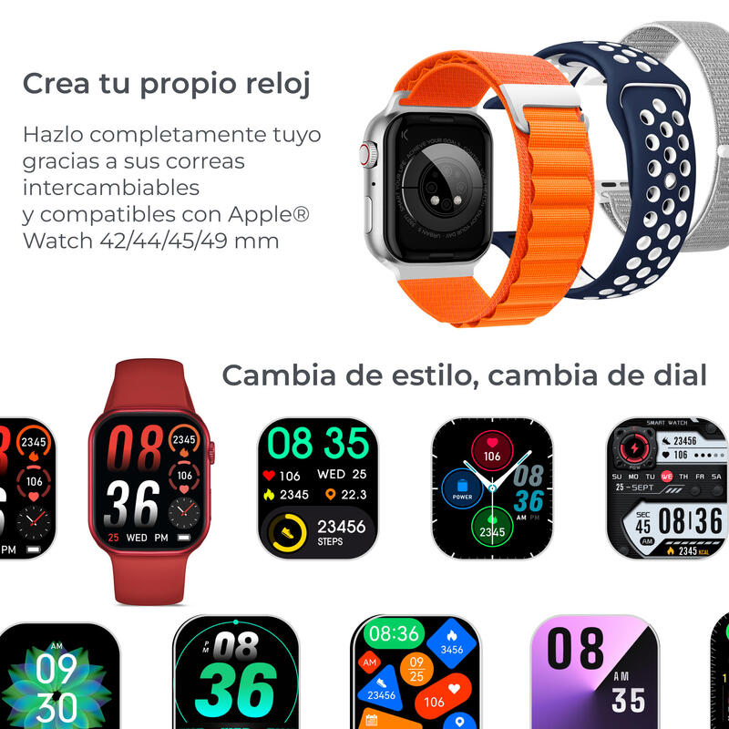 KSIX SMARTWATCH URBAN 5 AZUL