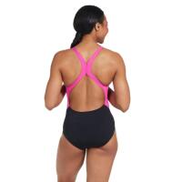 Zoggs Eaton Flyback Swimsuit – Czarny/Magenta – Rozmiar 34