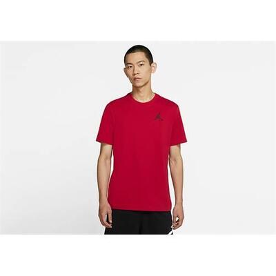 Camiseta Hombre Nike Jordan Jumpman Emb Ss Crew Rojo